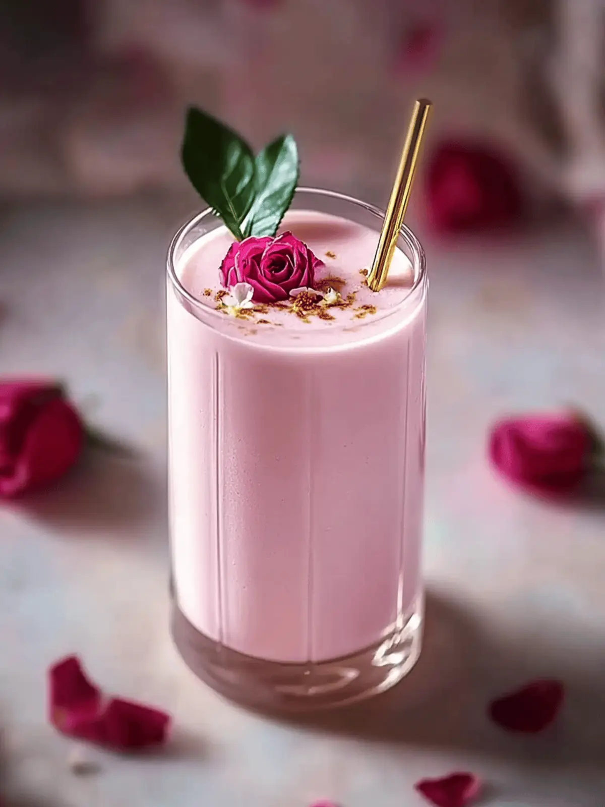 Rose Lassi