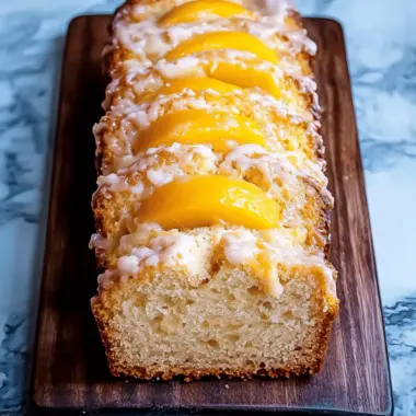 Heavenly Peach Bread