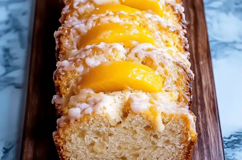 Heavenly Peach Bread