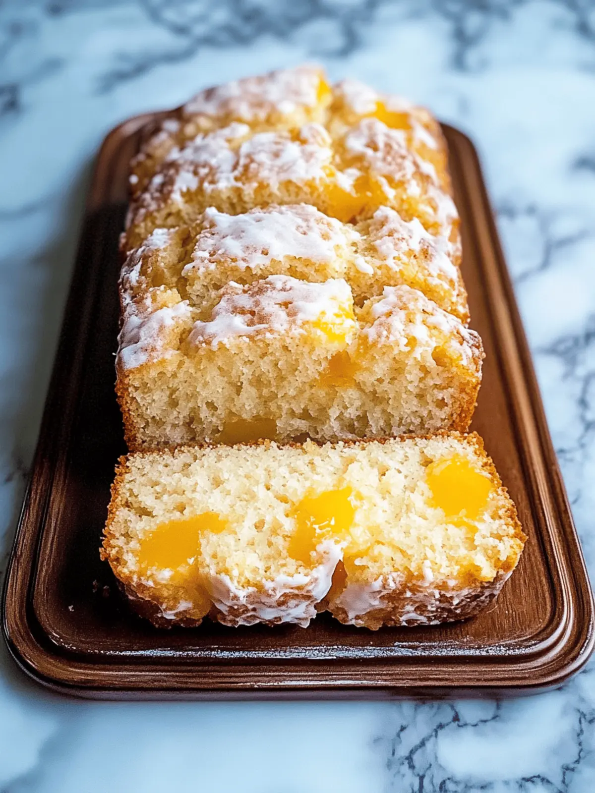Heavenly Peach Bread