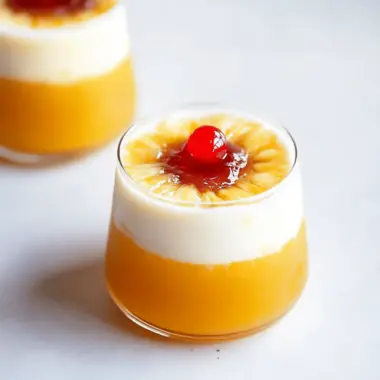 Pineapple Upside-Down Cake Cocktail