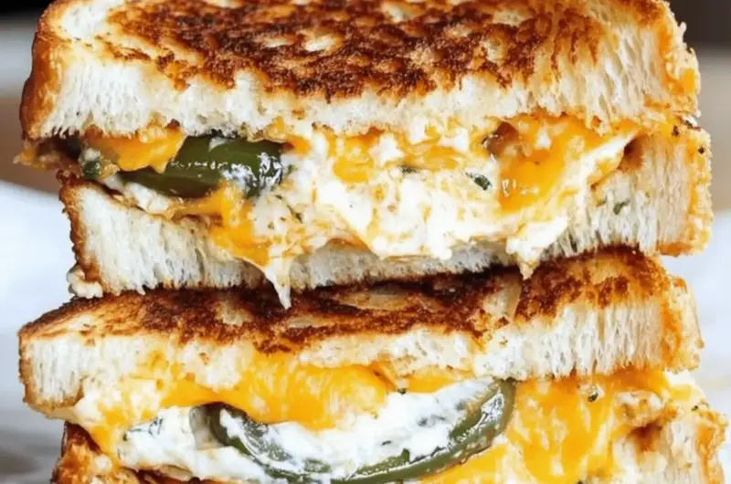 Jalapeno Popper Grilled Cheese