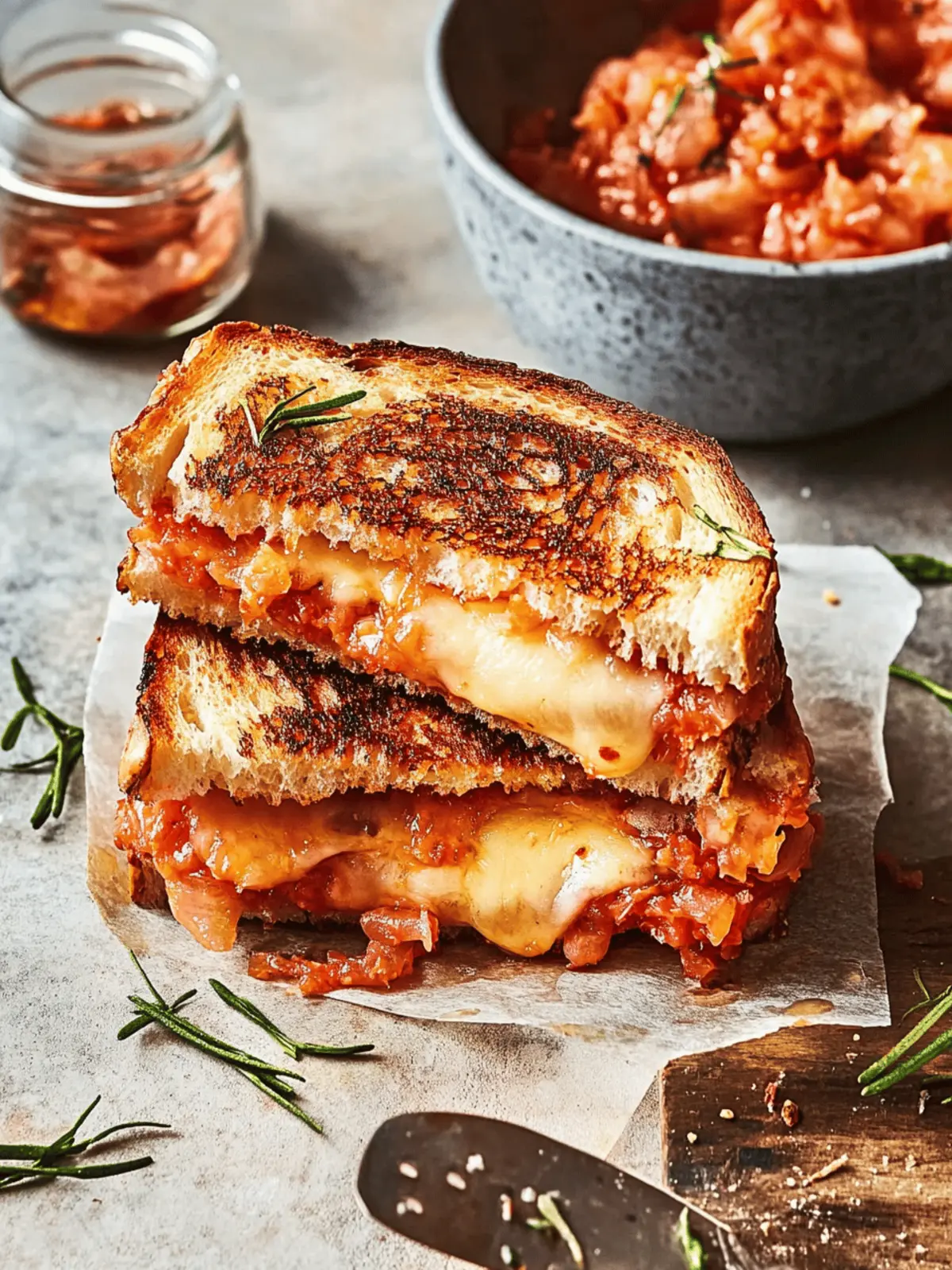 Viral Kimchi Grilled Cheese