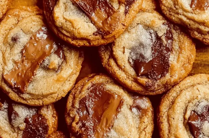 Brown Butter Milk Chocolate Chip Toffee Cookies