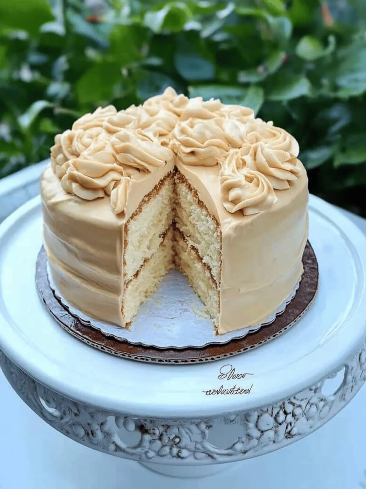 White Chocolate Mocha Cake