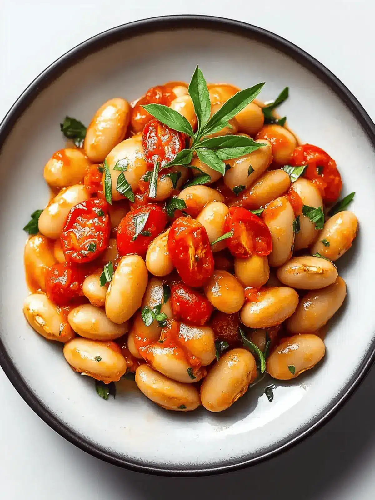 High-Protein Romesco Butter Beans