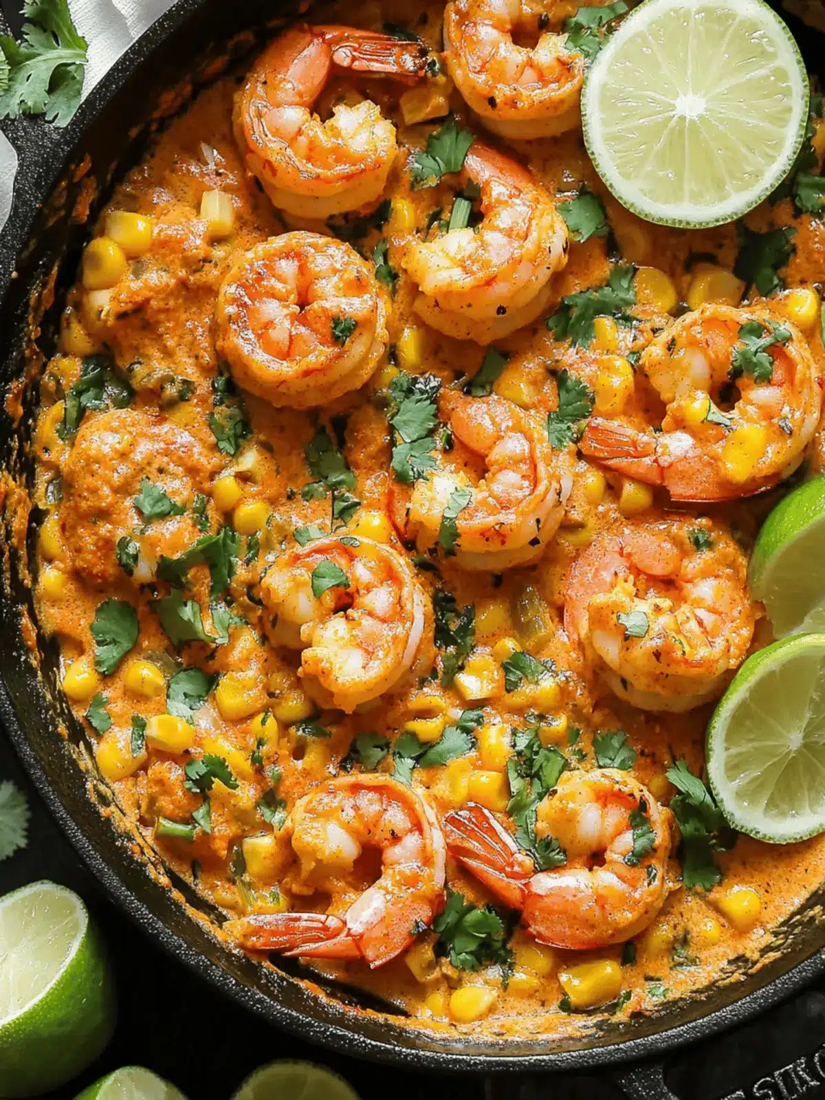 Mexican Street Corn and Shrimp
