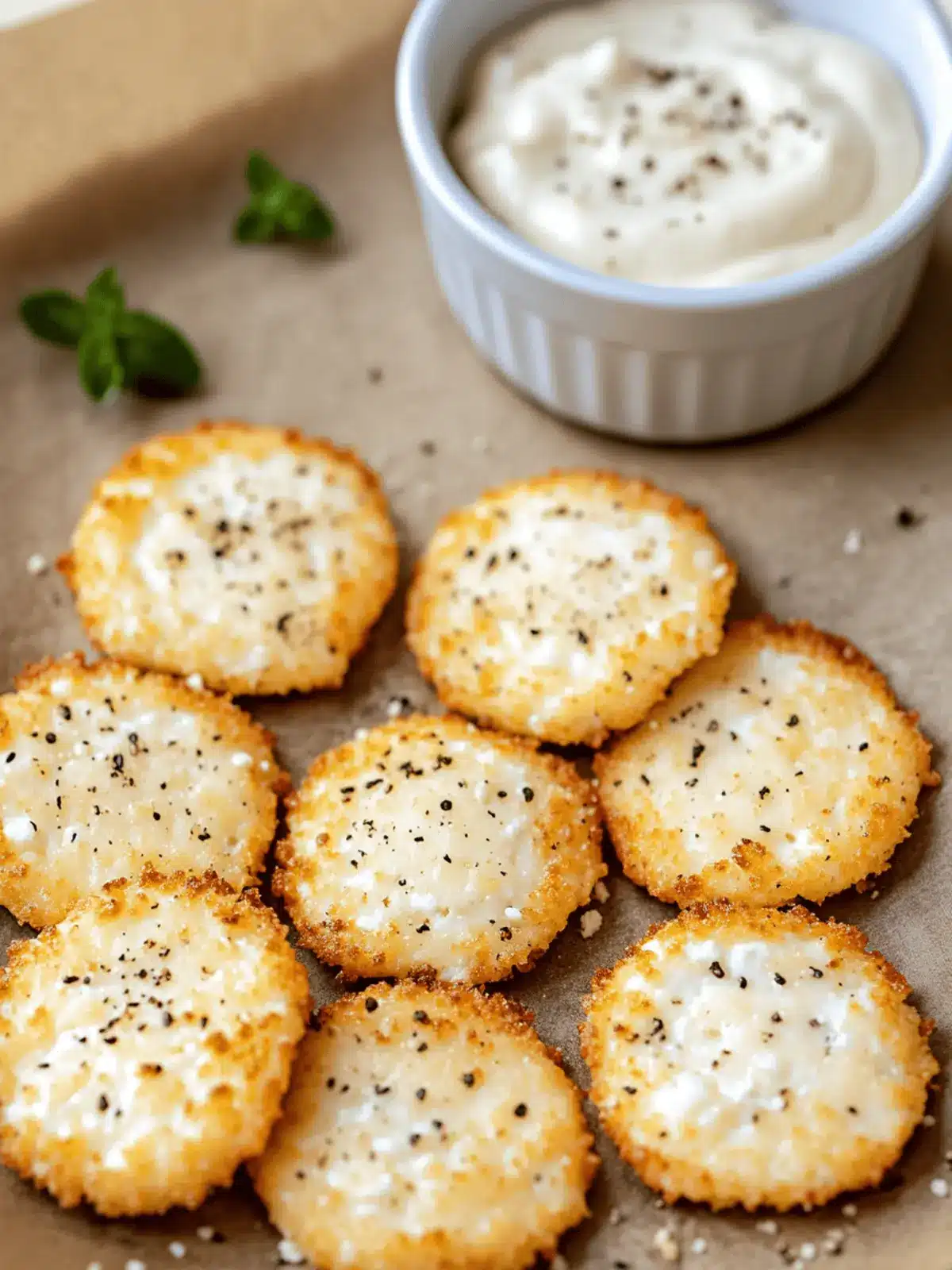 Crispy Cottage Cheese