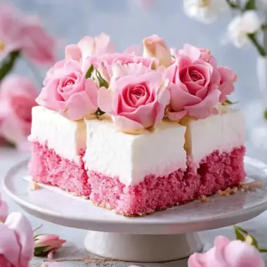 Rose Poke Cake