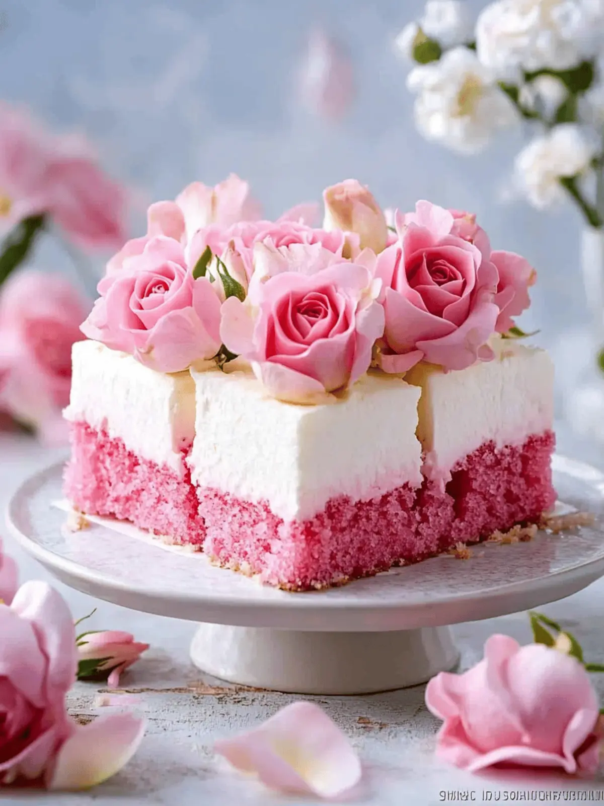 Rose Poke Cake