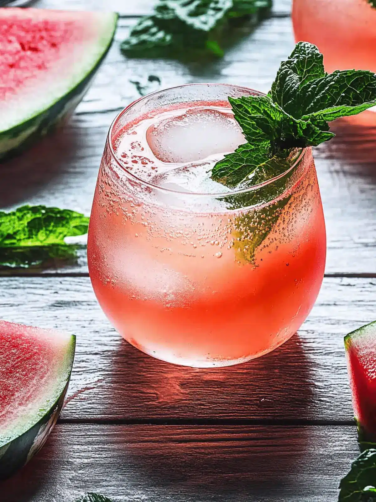 Watermelon Dreams Cocktail