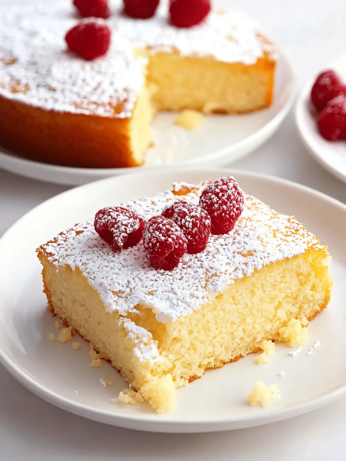 Moist Old-Fashioned Hot Milk Cake for Sweet Nostalgia 4 Old-Fashioned Hot Milk Cake