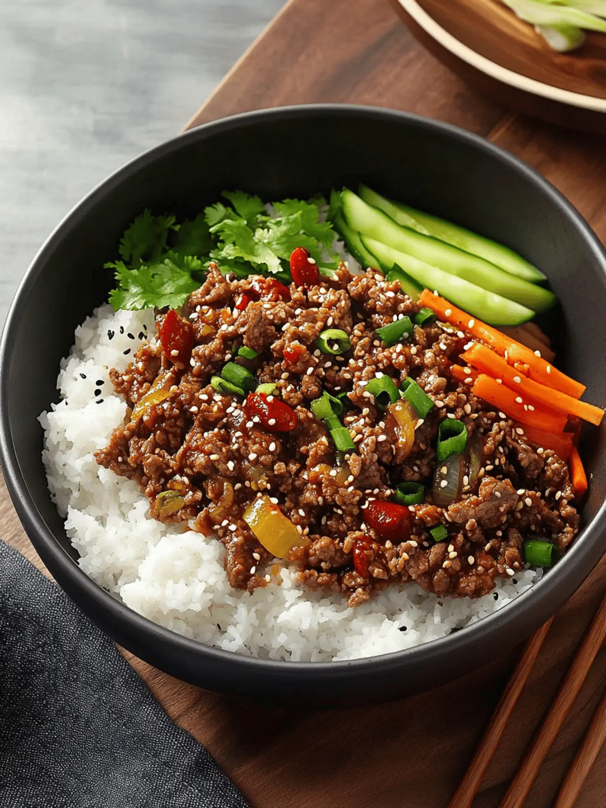 Korean Beef Bowl