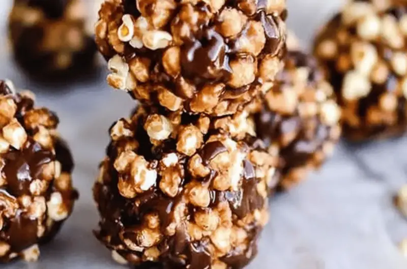 Turtle Popcorn Balls