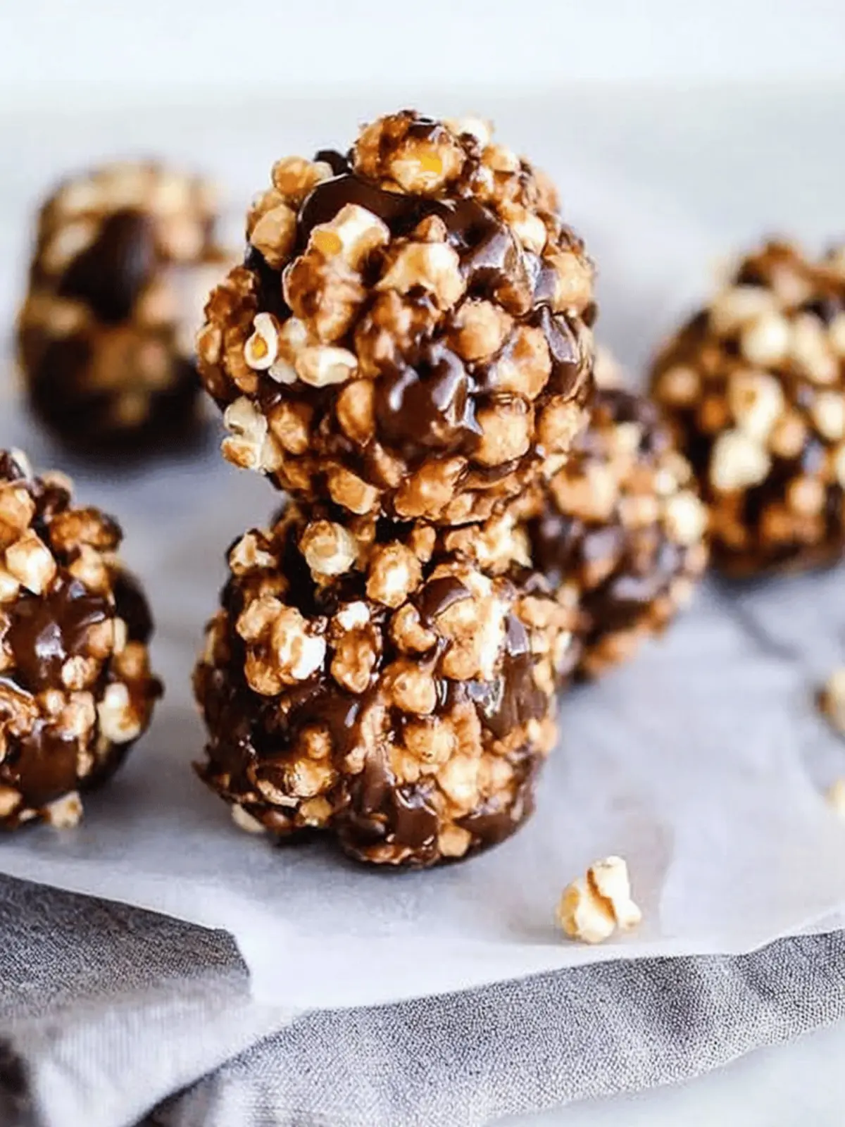Turtle Popcorn Balls