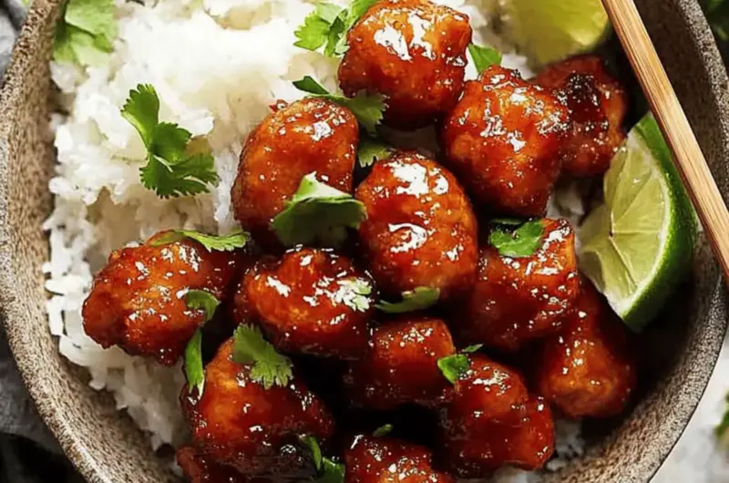 Crispy Thai Pork Bites with Sweet Chilli Sauce