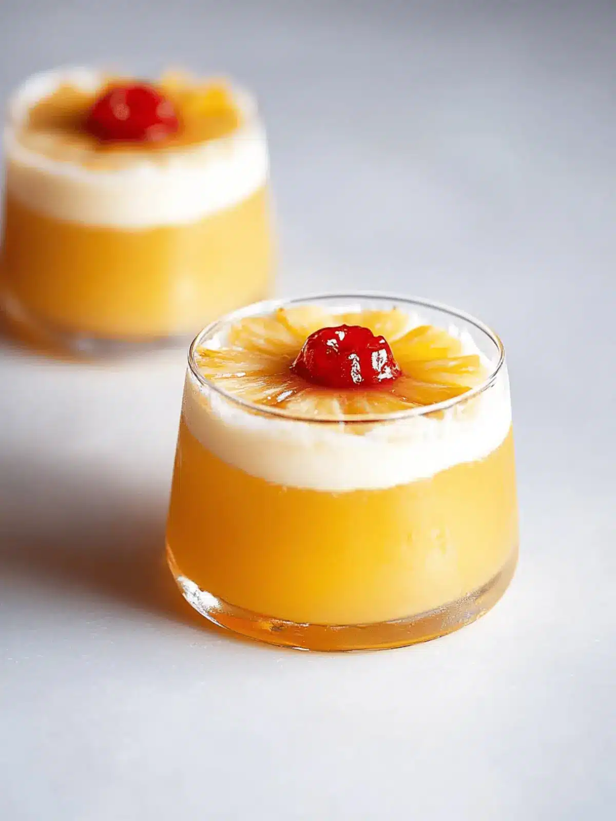 Pineapple Upside-Down Cake Cocktail