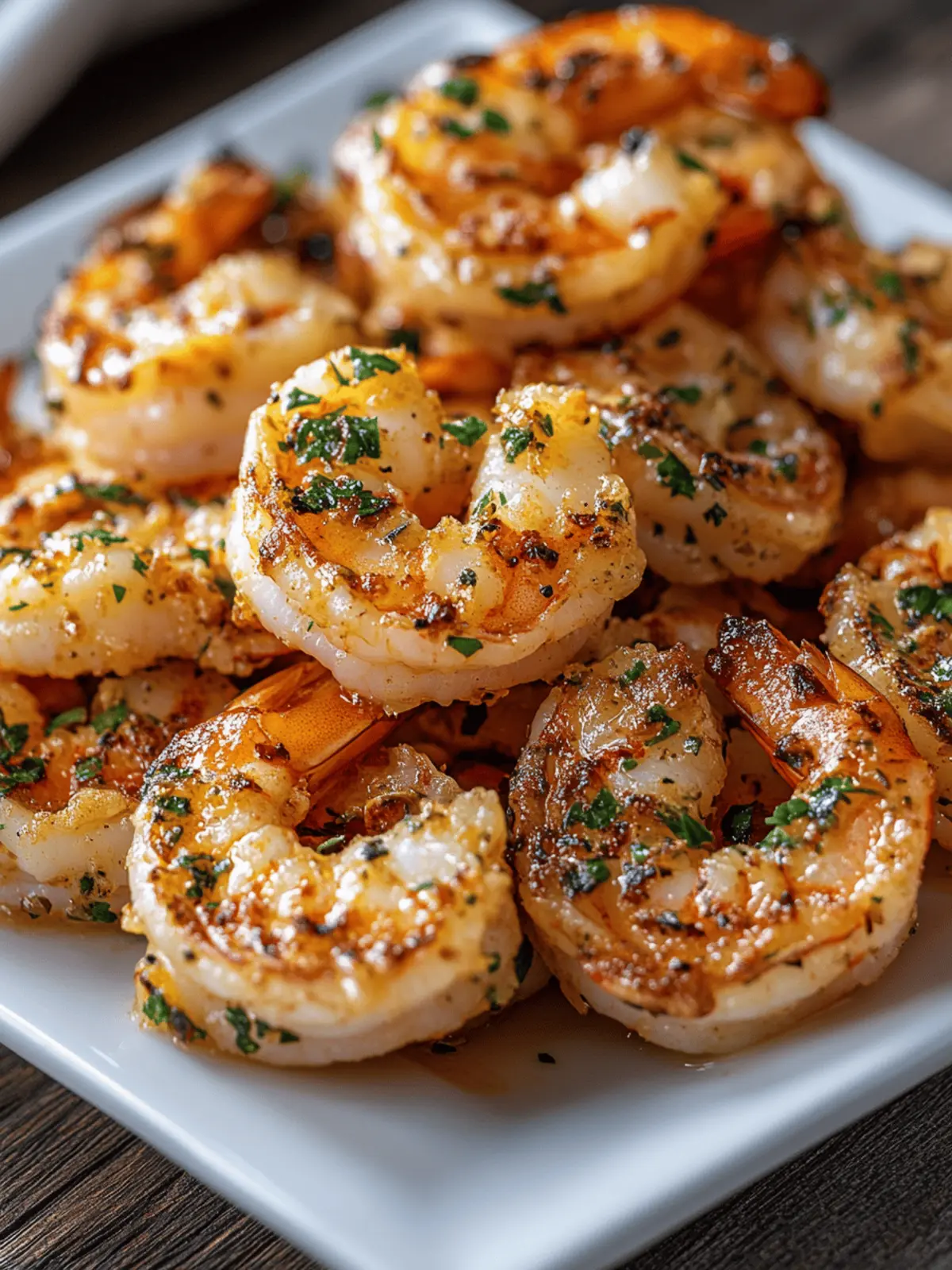 Garlic Parmesan Roasted Shrimp