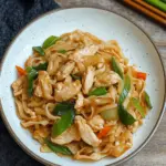 Chicken Chow Fun ( Chicken Fried Rice Noodles)
