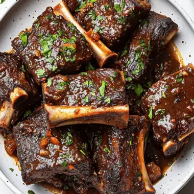 Braised Short Ribs