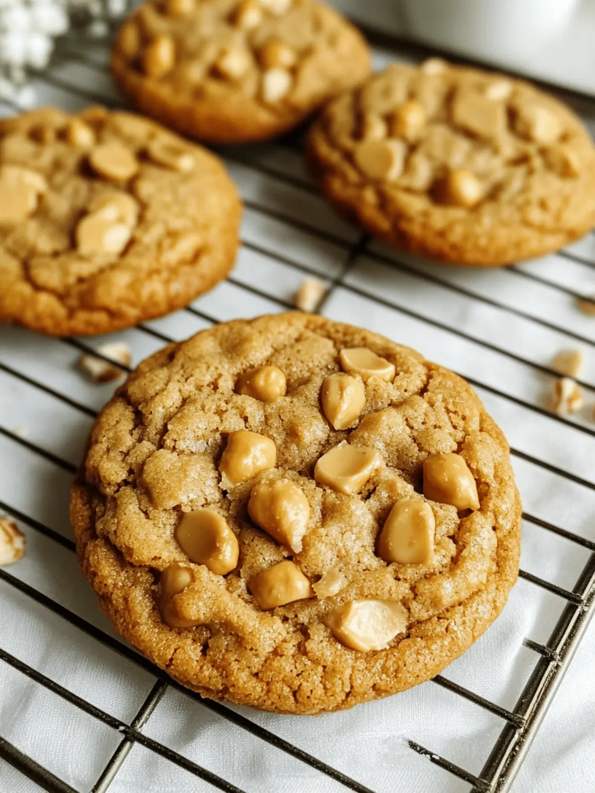 Triple Peanut Butter Cookies