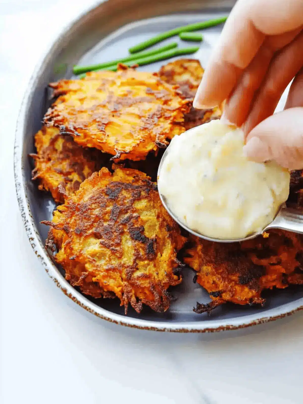 Sweet Potato Latkes
