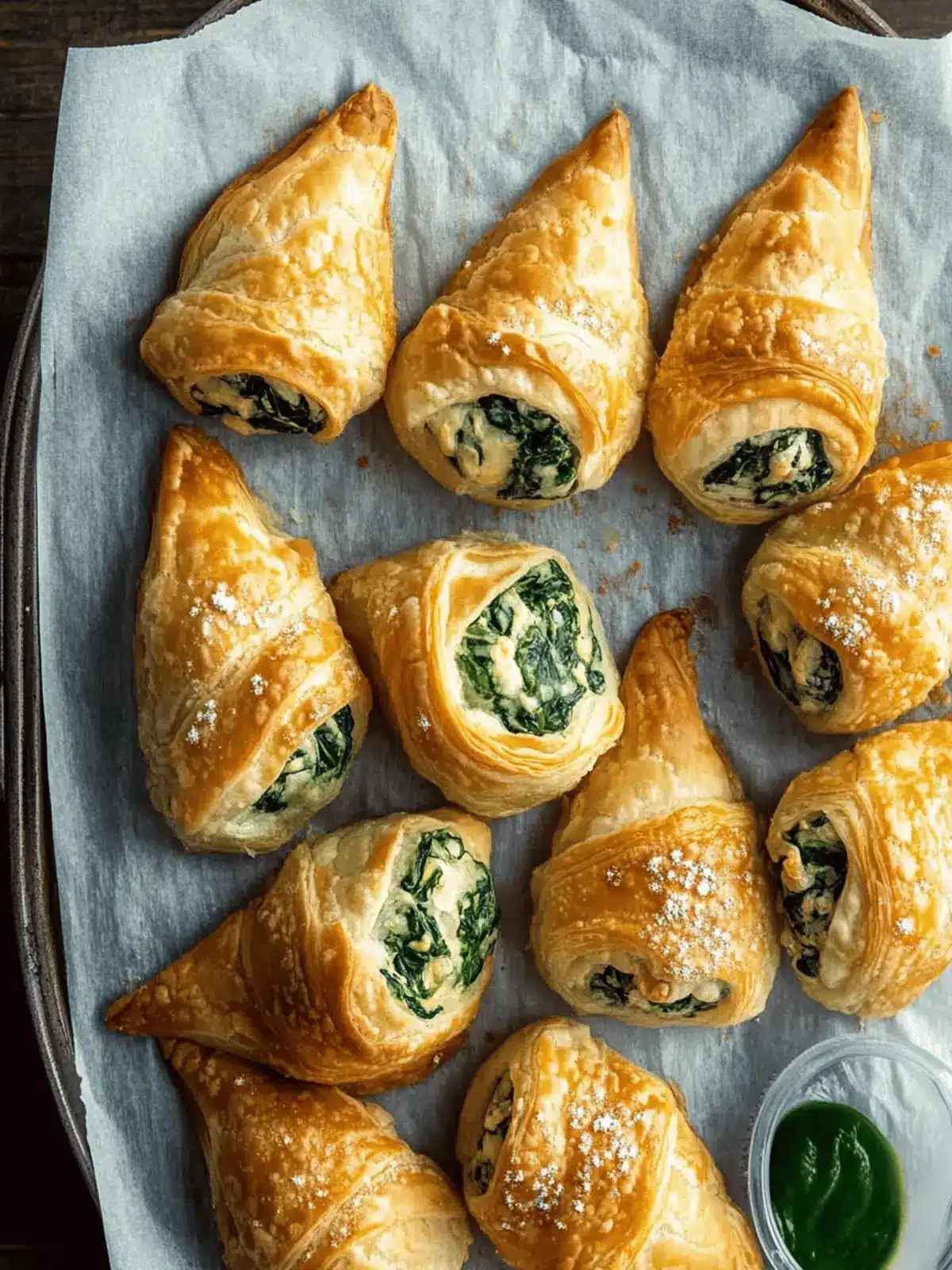Spinach Puffs