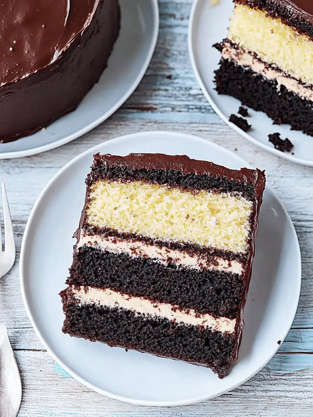 Choco-nilla Cake
