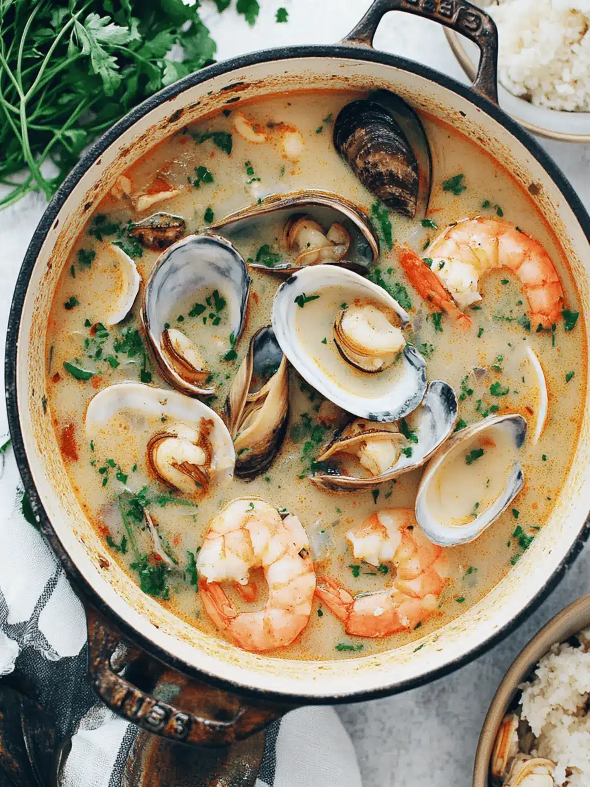 Rustic Seafood Soup