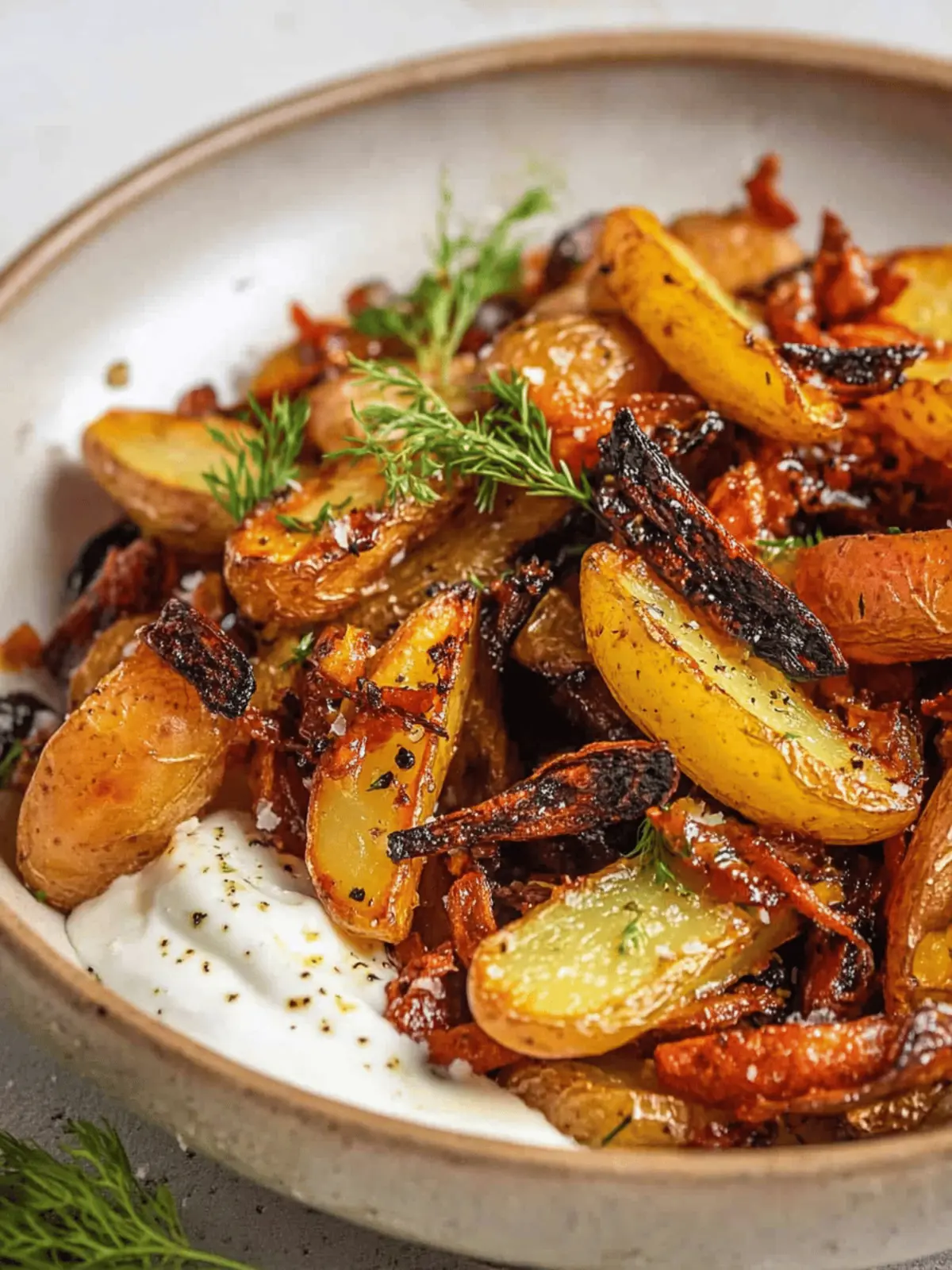 Crispy Roasted Potatoes with Salted Lemon