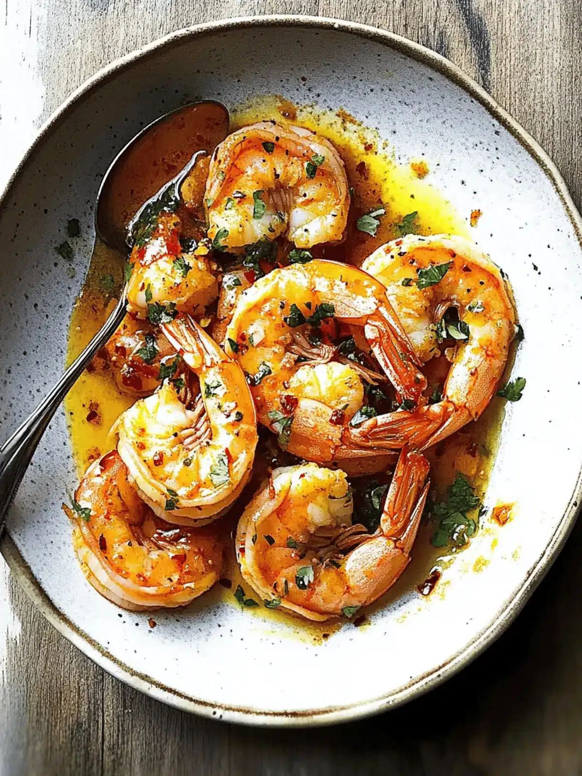 Spicy Drunken Shrimp
