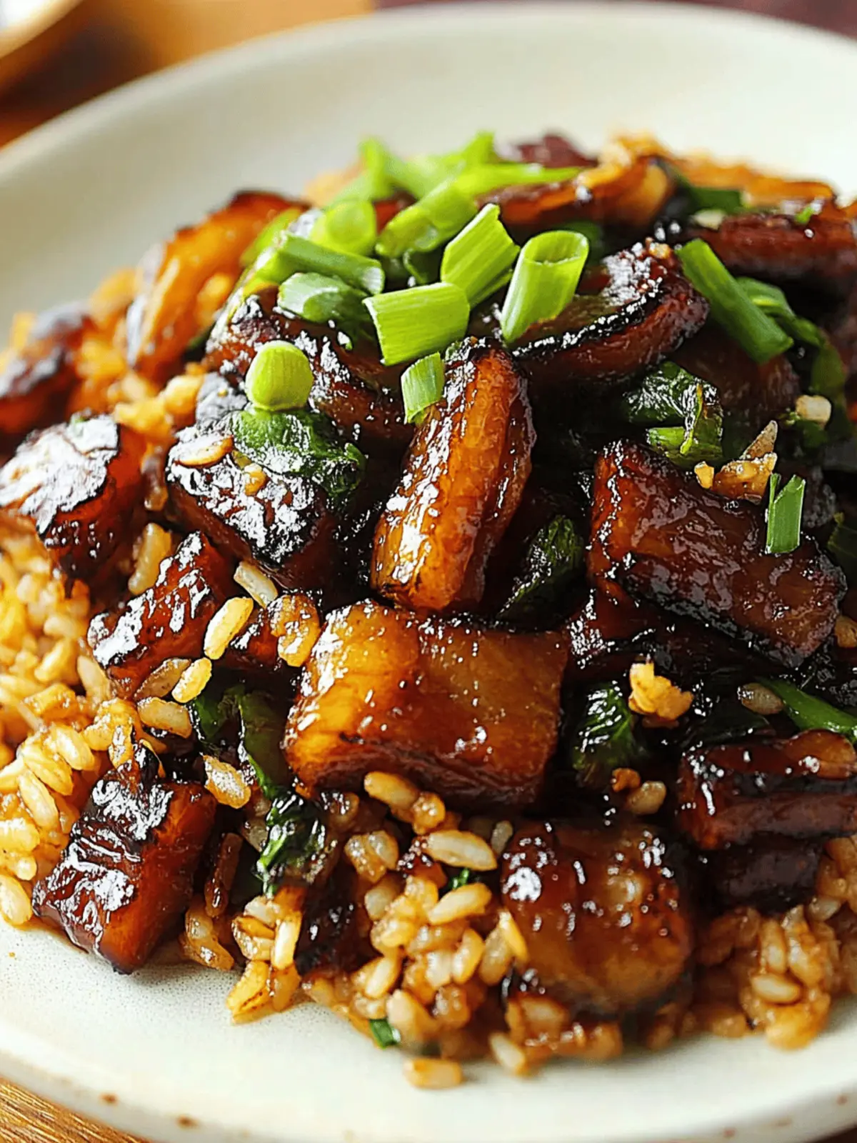 Pork Belly Sticky Rice