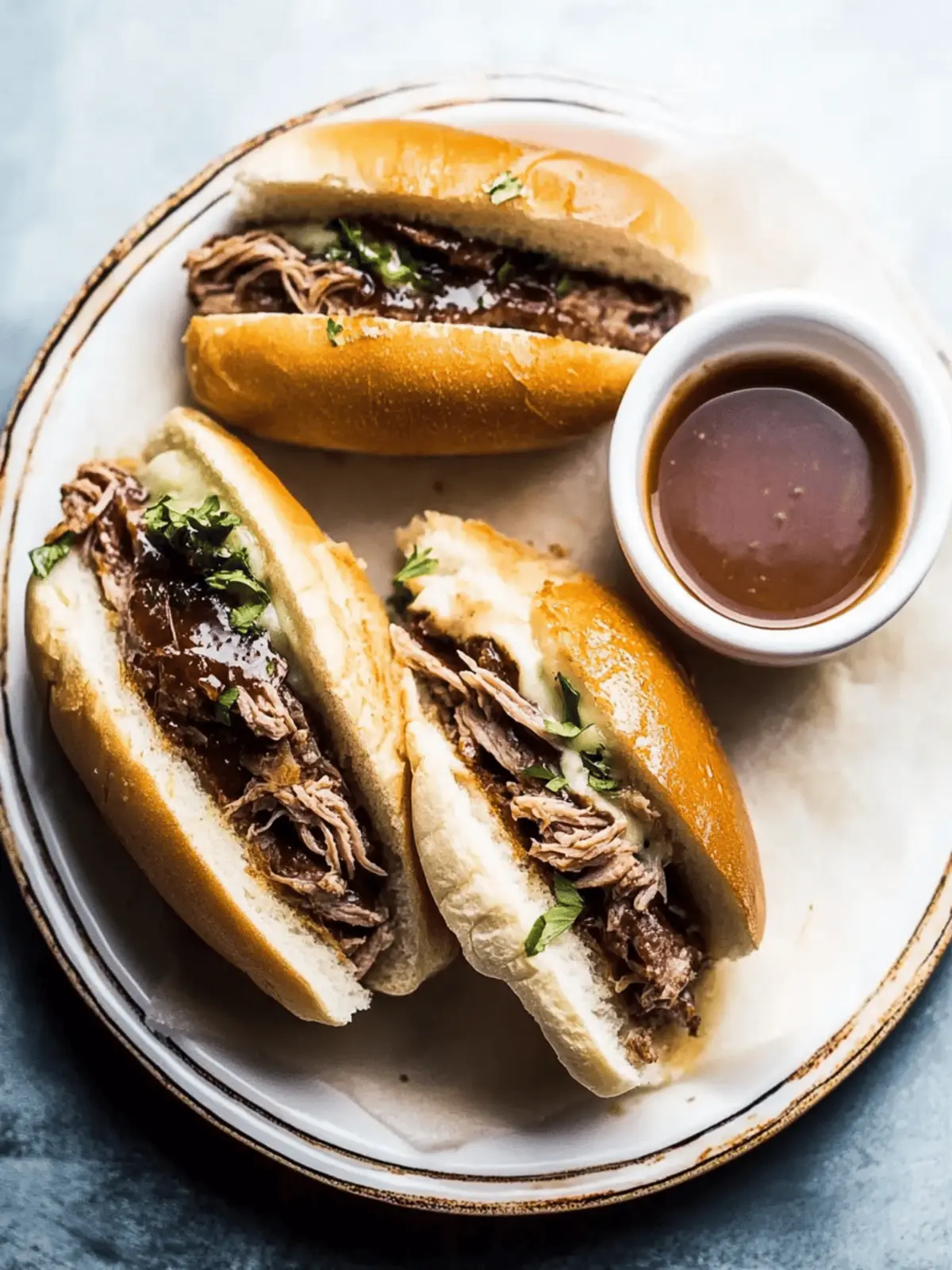 French Dip Sandwich