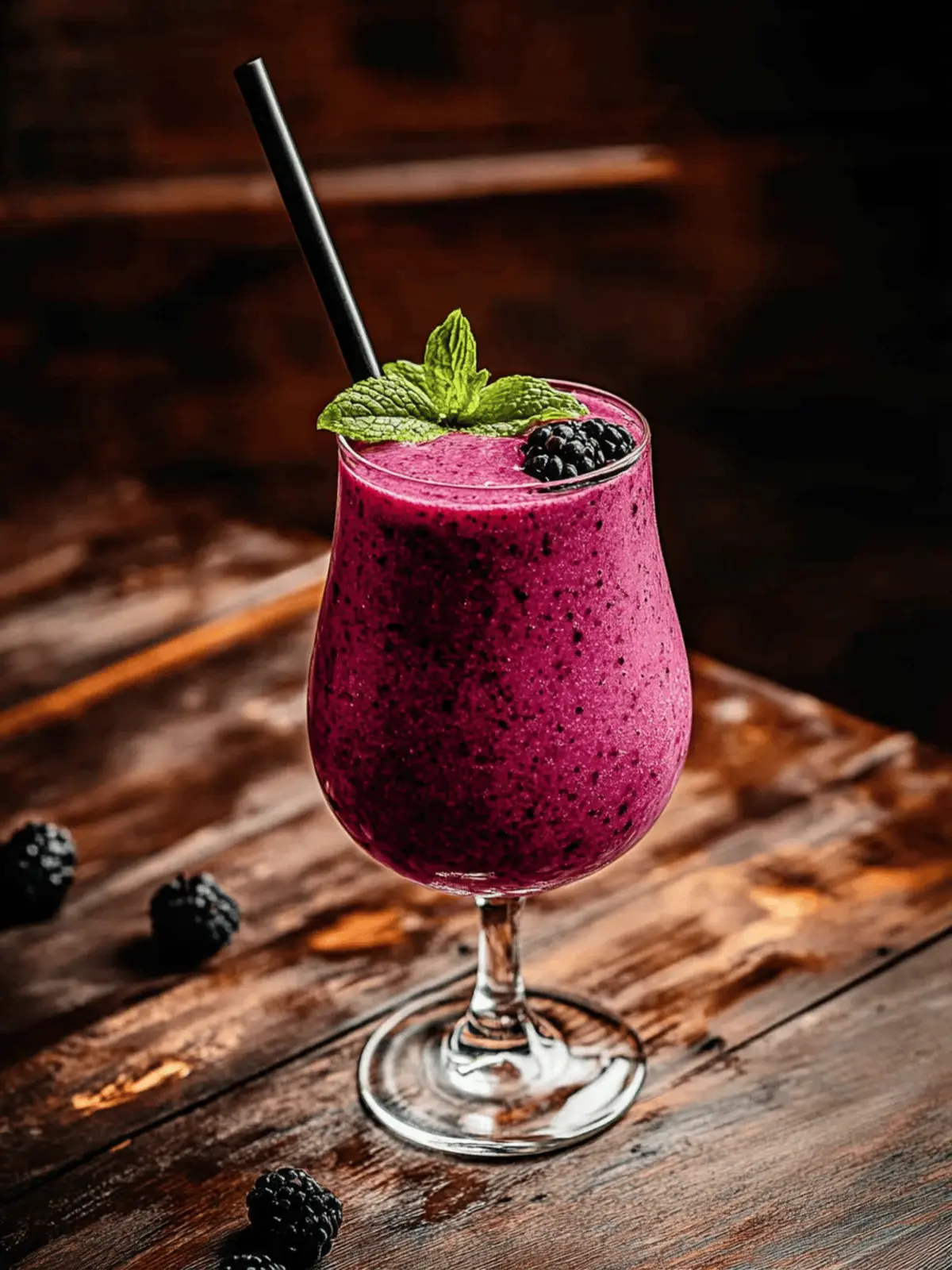 Boozy Berry Smoothies