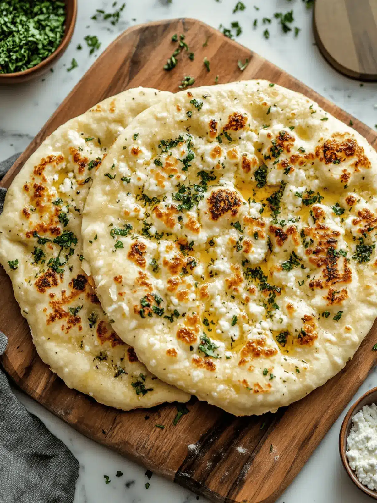 Cottage Cheese Flatbread