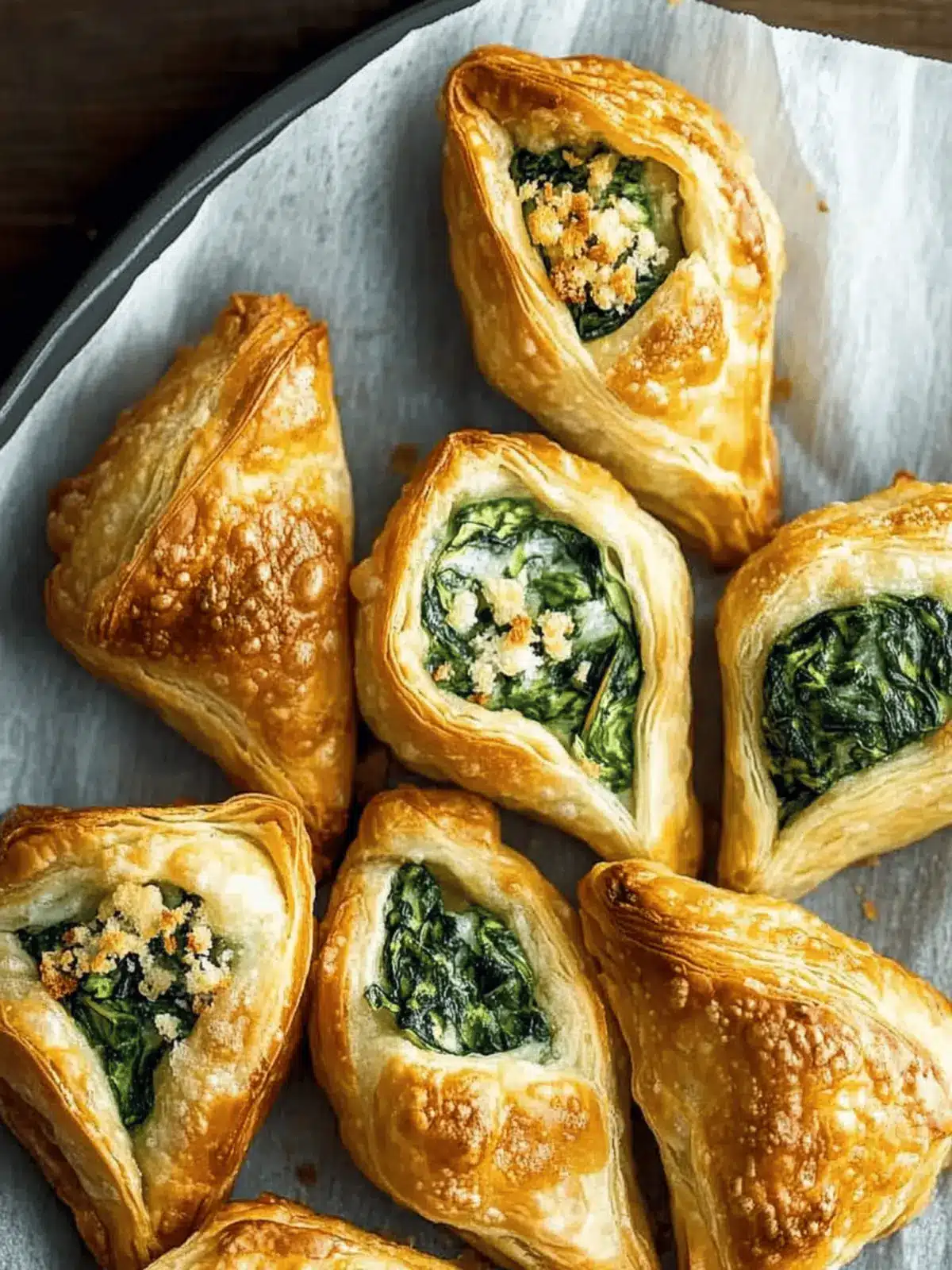 Spinach Puffs