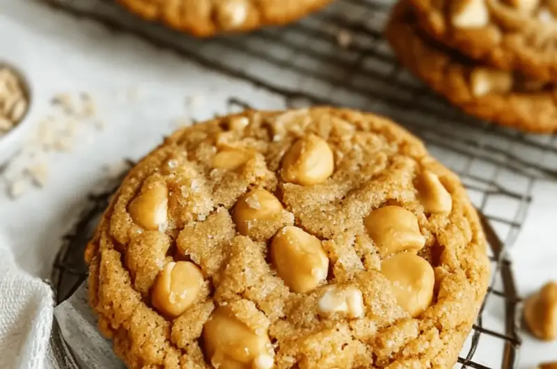 Triple Peanut Butter Cookies