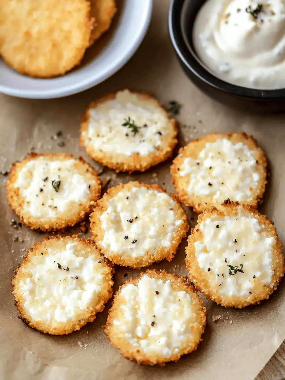 Crispy Cottage Cheese