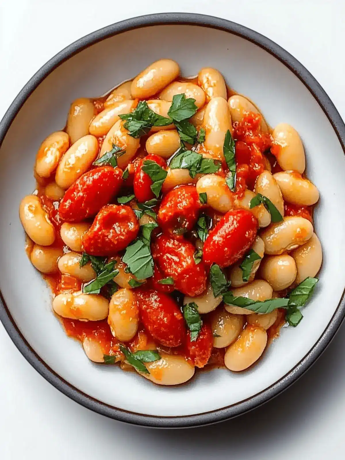 High-Protein Romesco Butter Beans