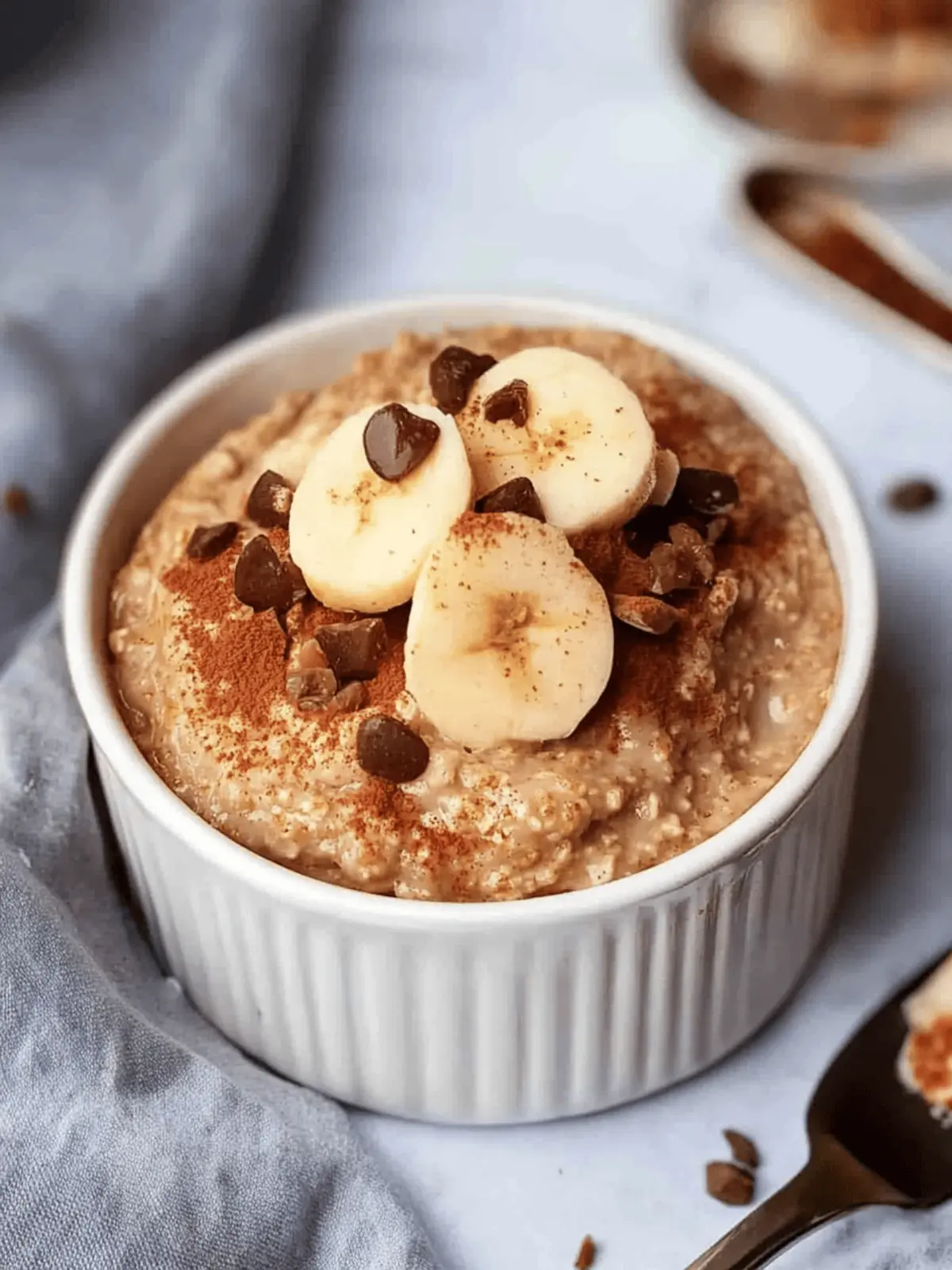 Fluffy Microwave Baked Oats