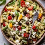 Greek Olive Pasta Salad