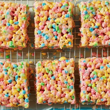 Fruity Pebbles Rice Krispie Treats