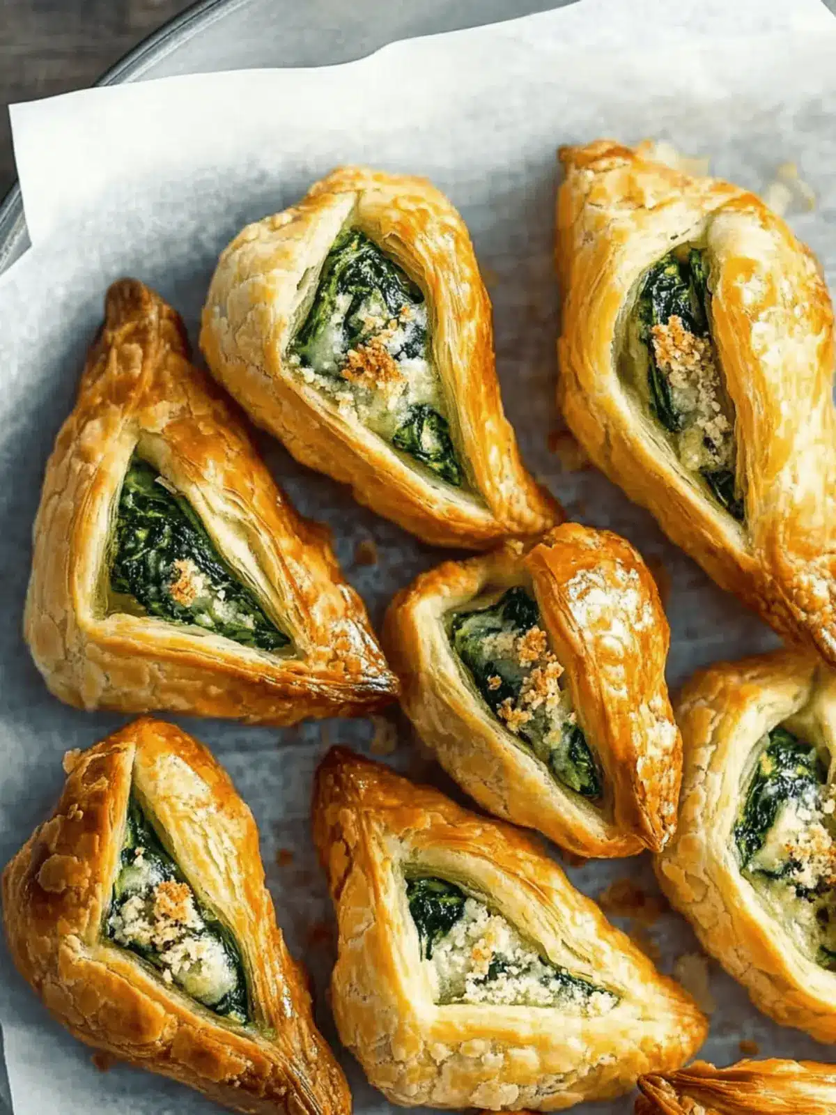 Spinach Puffs
