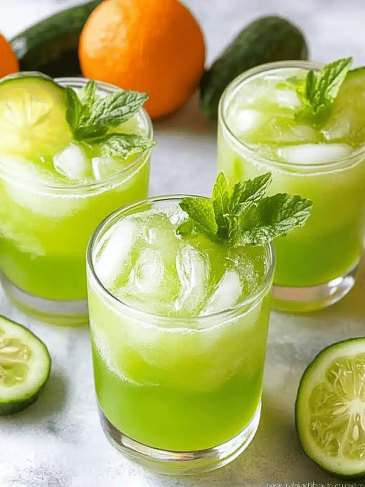 Cucumber Agua Fresca