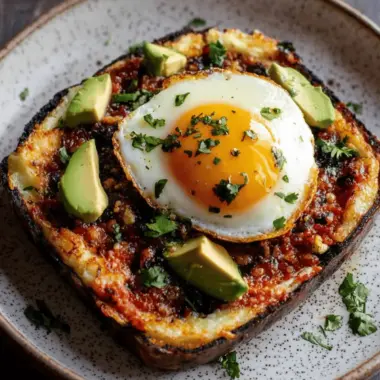 Chili Crisp Fried Eggs