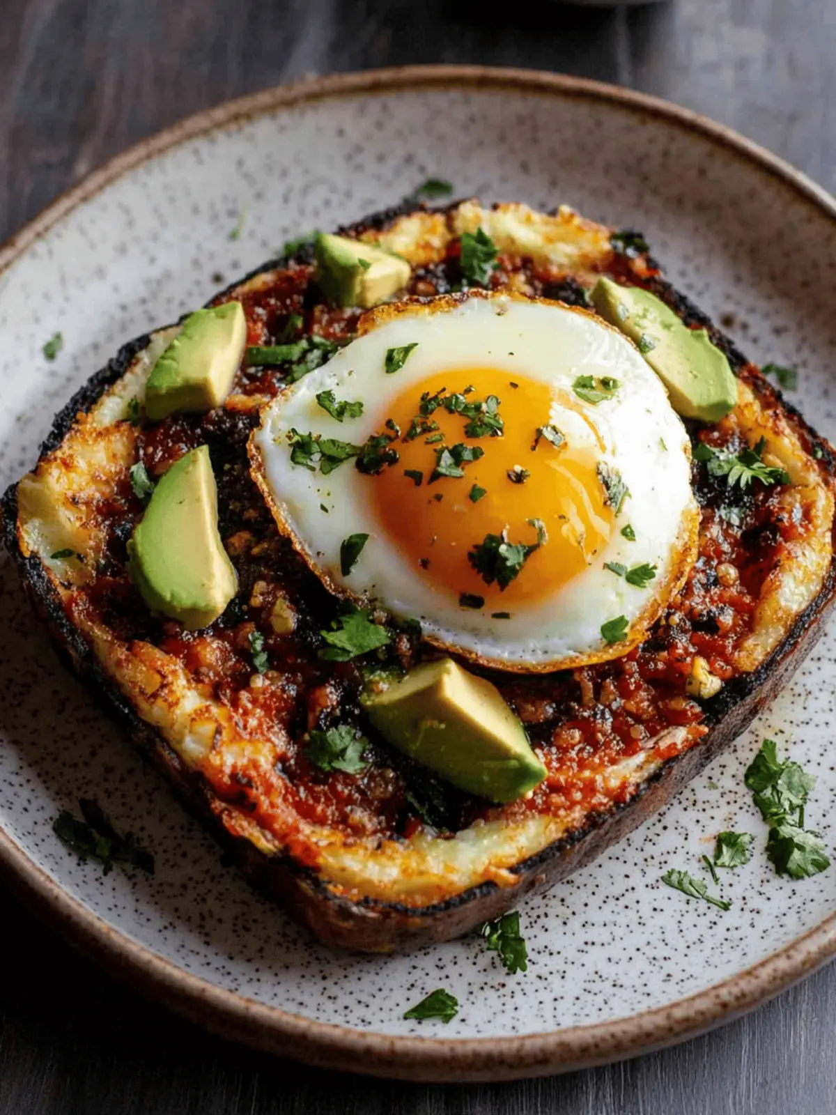 Chili Crisp Fried Eggs