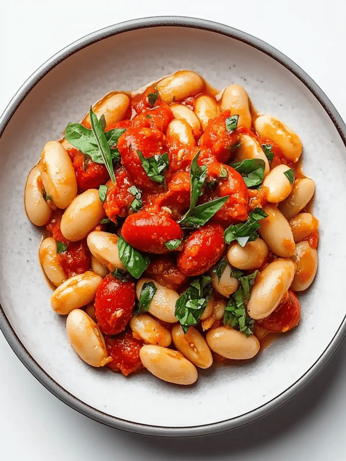 High-Protein Romesco Butter Beans