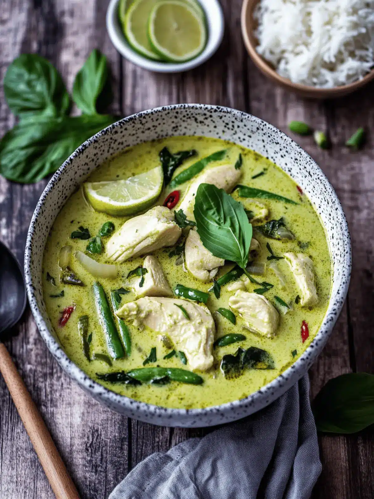 Thai Green Curry with Chicken