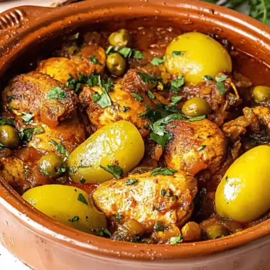Moroccan Chicken Tagine