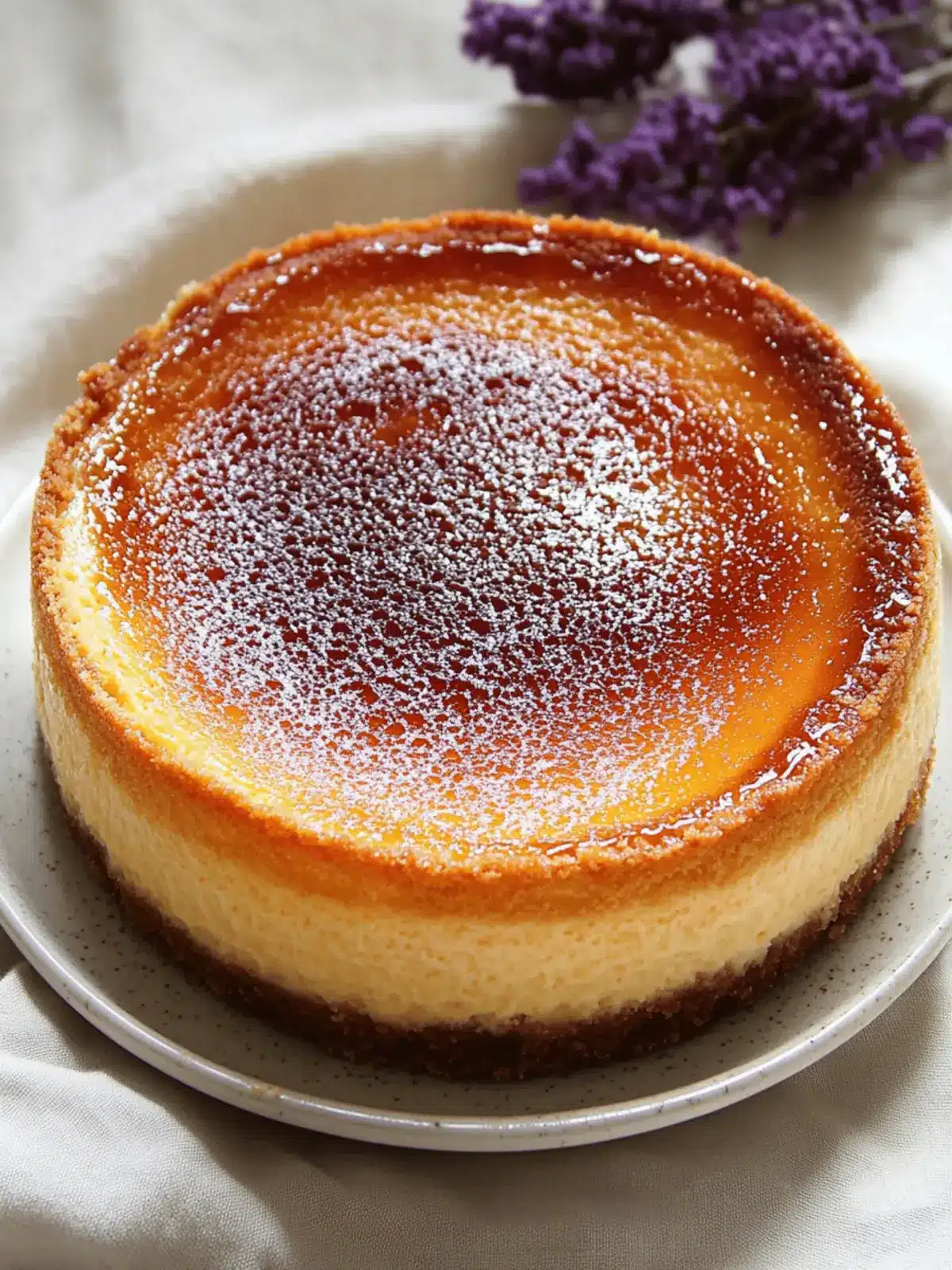 Crème Brûlée Cheesecake